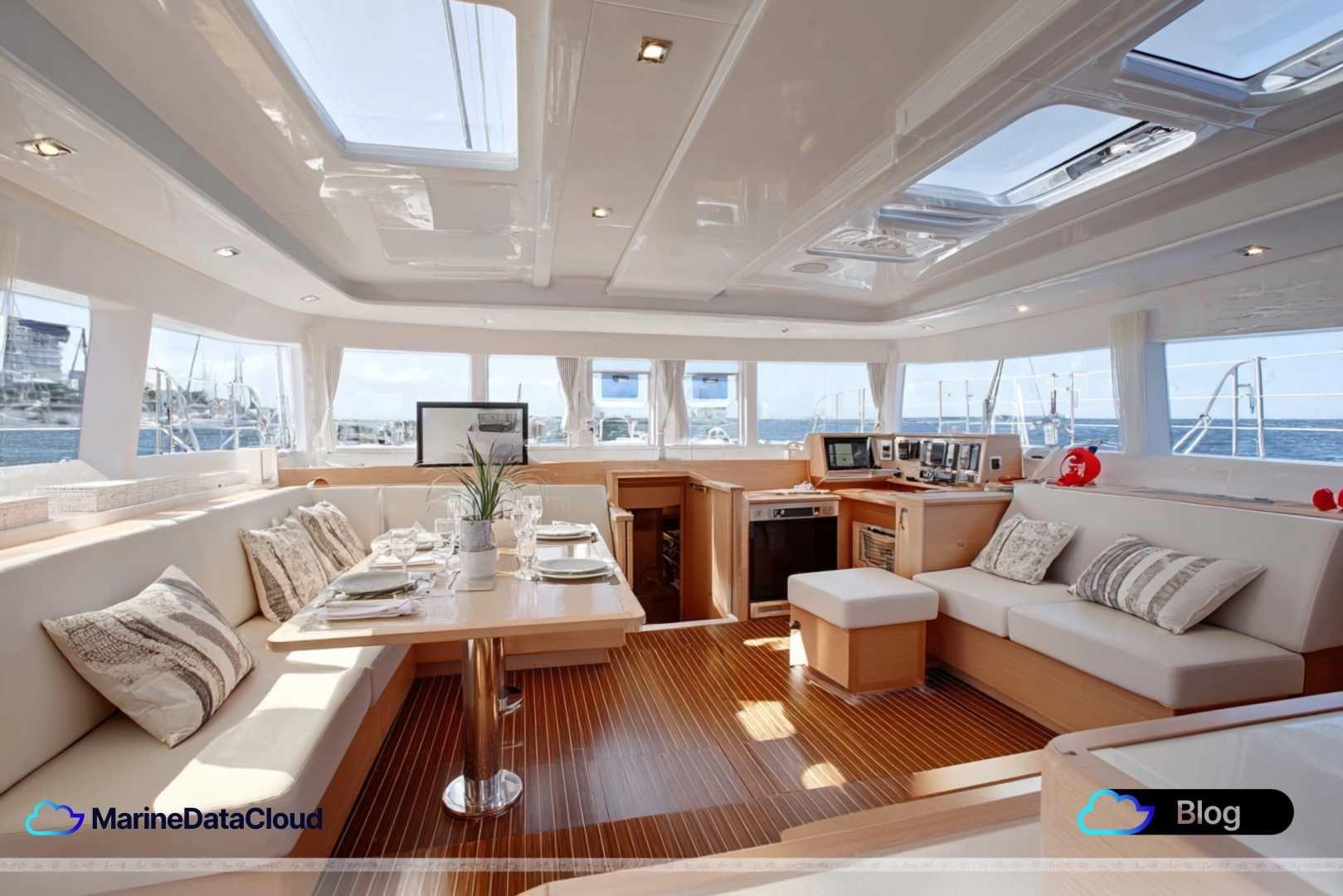 Catamaran Boat Interior Reviews and Pictures